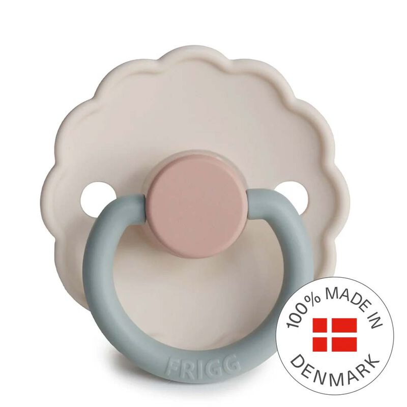 FRIGG Round Pacifier - Daisy Silicone Size 2 image number 2